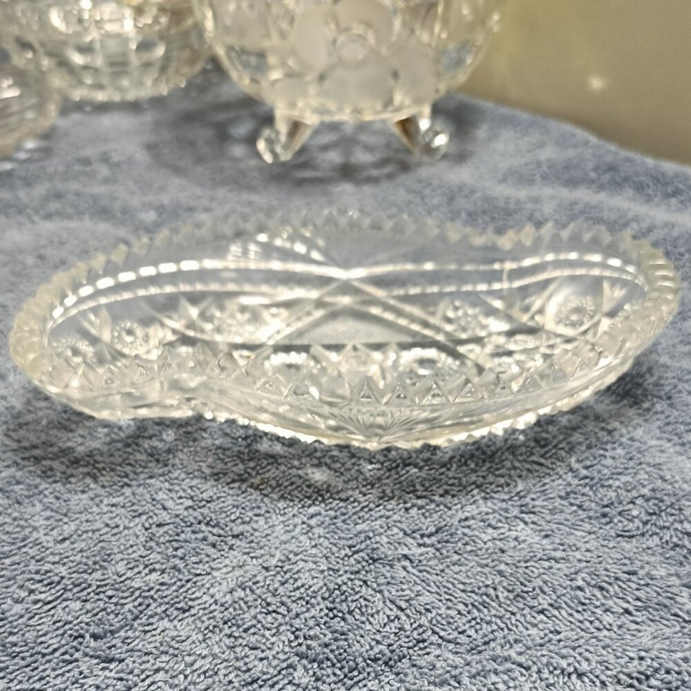 1900's McKee Fentec Kidney Shape Dish - Picture 4 of 6